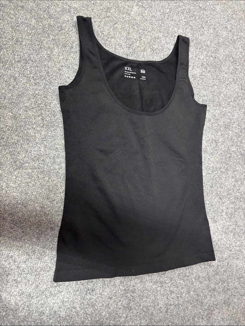 Women' shape wear tank, open bust